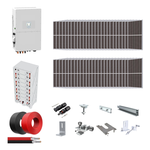 KIT SOLAR 30 KW HIBRIDO (52 PANELES)