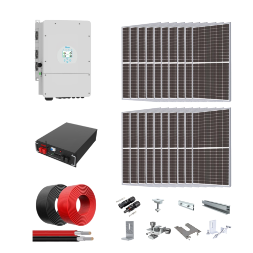 KIT SOLAR 12 KW HIBRIDO (20 PANELES)